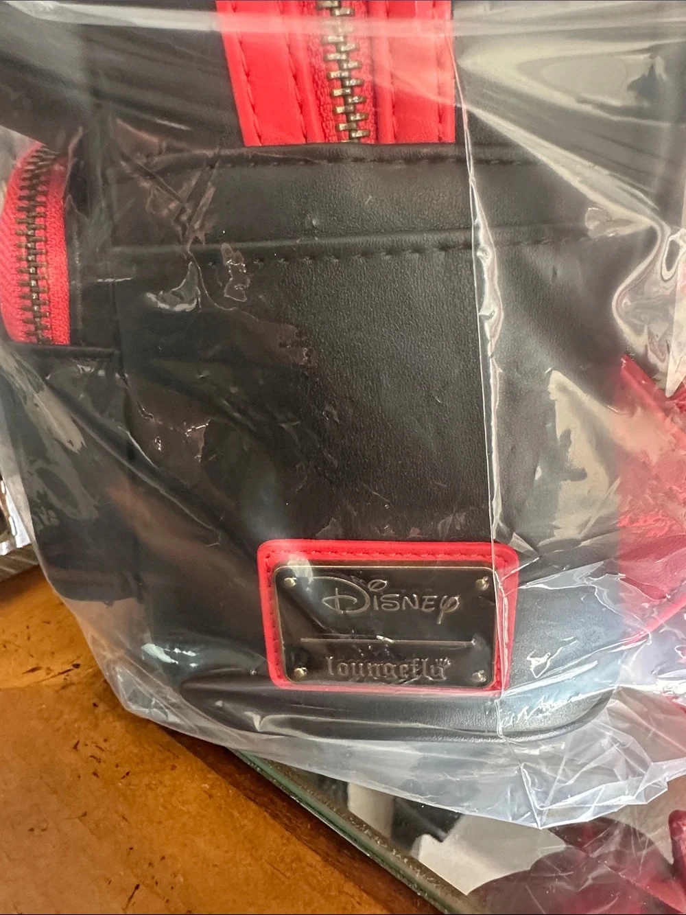 Loungefly  Winnie the Pooh Vampire Backpack with Red Bow nwt